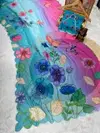 VK 4419 Soft Georgette Digital Ladies Designer Saree Wholesale Market In Surat